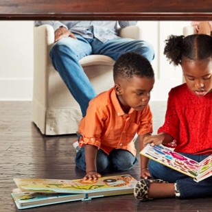 Kids with book | CarpetsPlus COLORTILE & Wholesale Flooring
